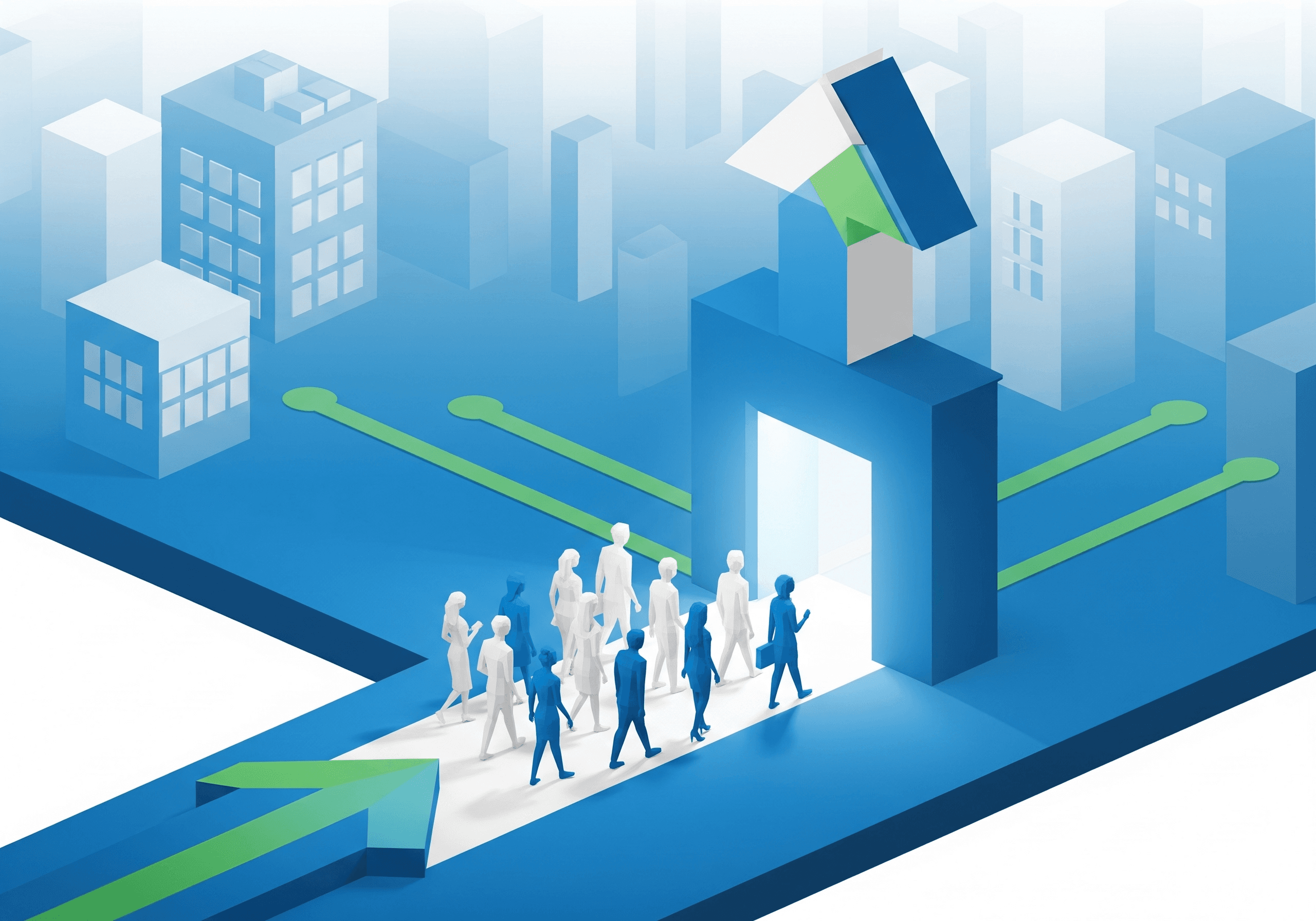 Remote worker illustration